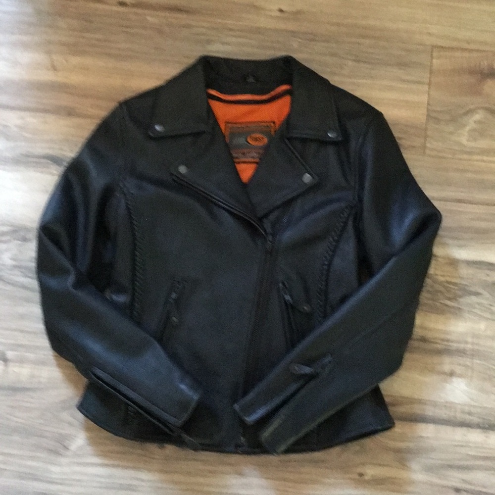 First Manufacturing Company Leather Rider Jacket